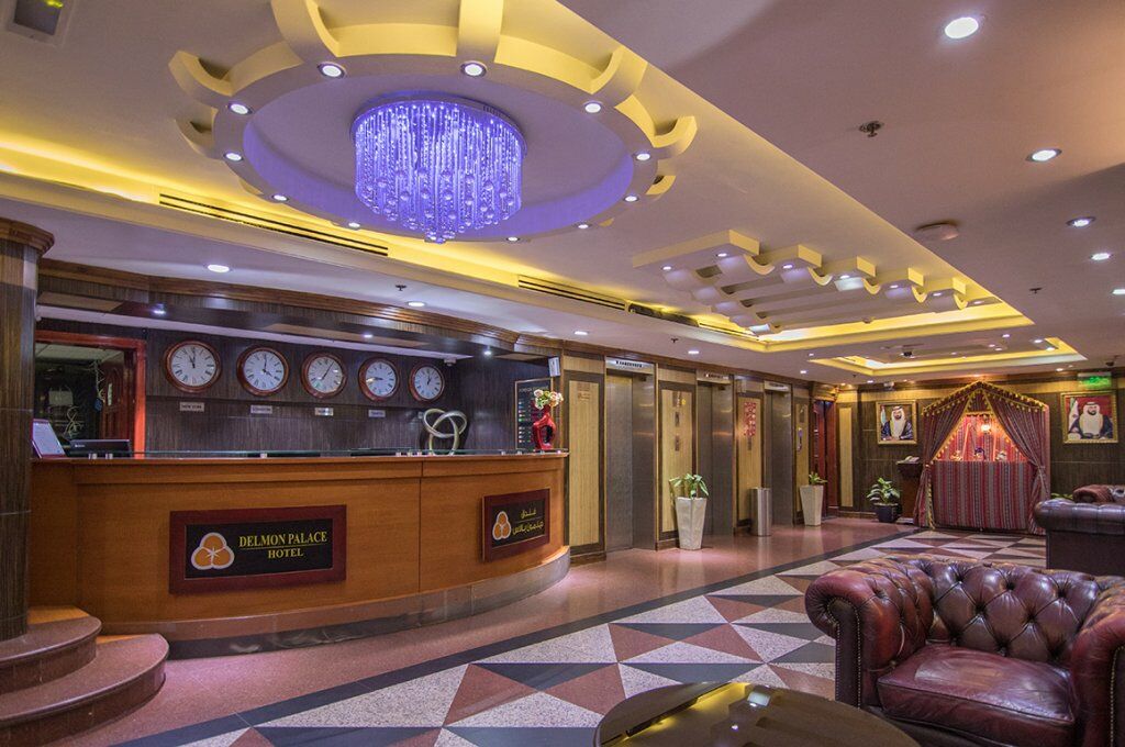 דובאי Delmon Palace Hotel מראה פנימי תמונה